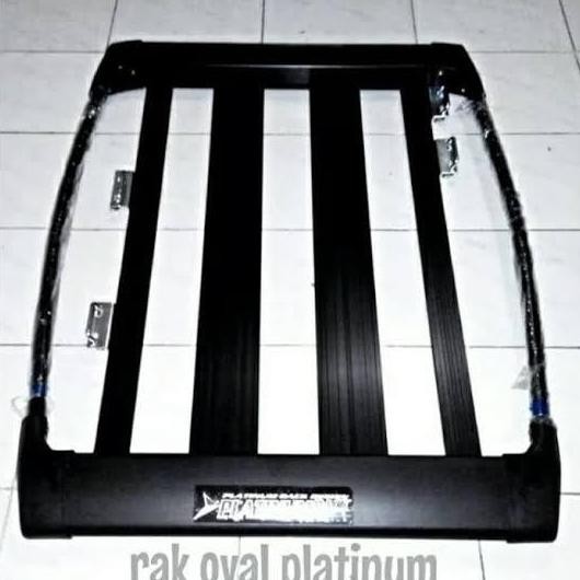 RAK BAGASI ATAS MOBIL PLATINUM + KAKI RAK KHUSUS ALL NEW PAJERO PLATNM