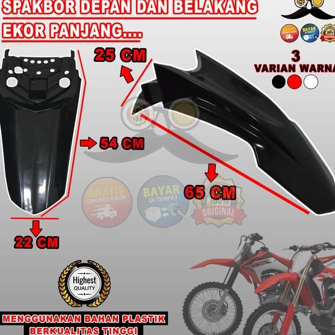 DF269>> SPAKBOR SET DEPAN BELAKANG CRF 150 250 MOTOR CROSS TRAIL HONDA CRF 150&250 DIRT BIKE Motorcy