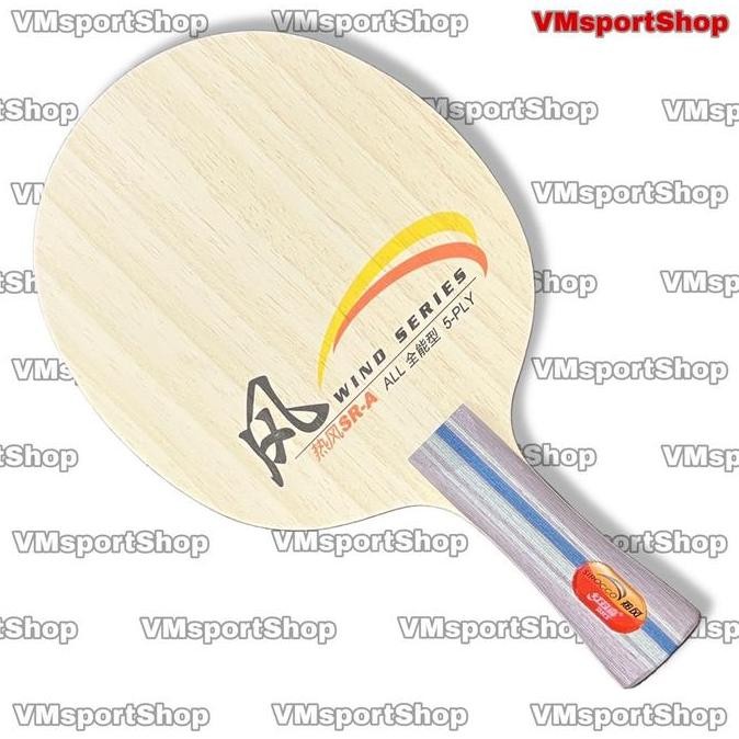 DHS Wind SR-A - Kayu Blade Bat Bet Pingpong Tenis Meja SRA NS