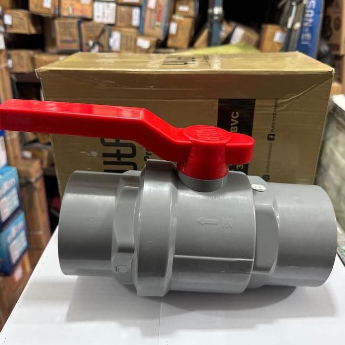 Stop Kran Ball Valve Pvc 3 Inch