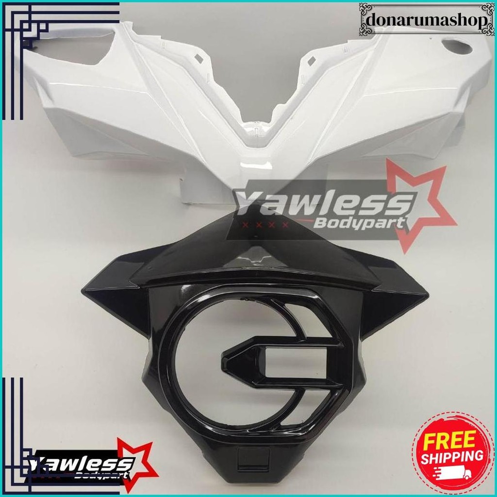 Batok Kepala Depan + Visor Beat New Esp 2016 2017 2018 Semua Warna + Visor Beat Fi Esp / Batok Beat 