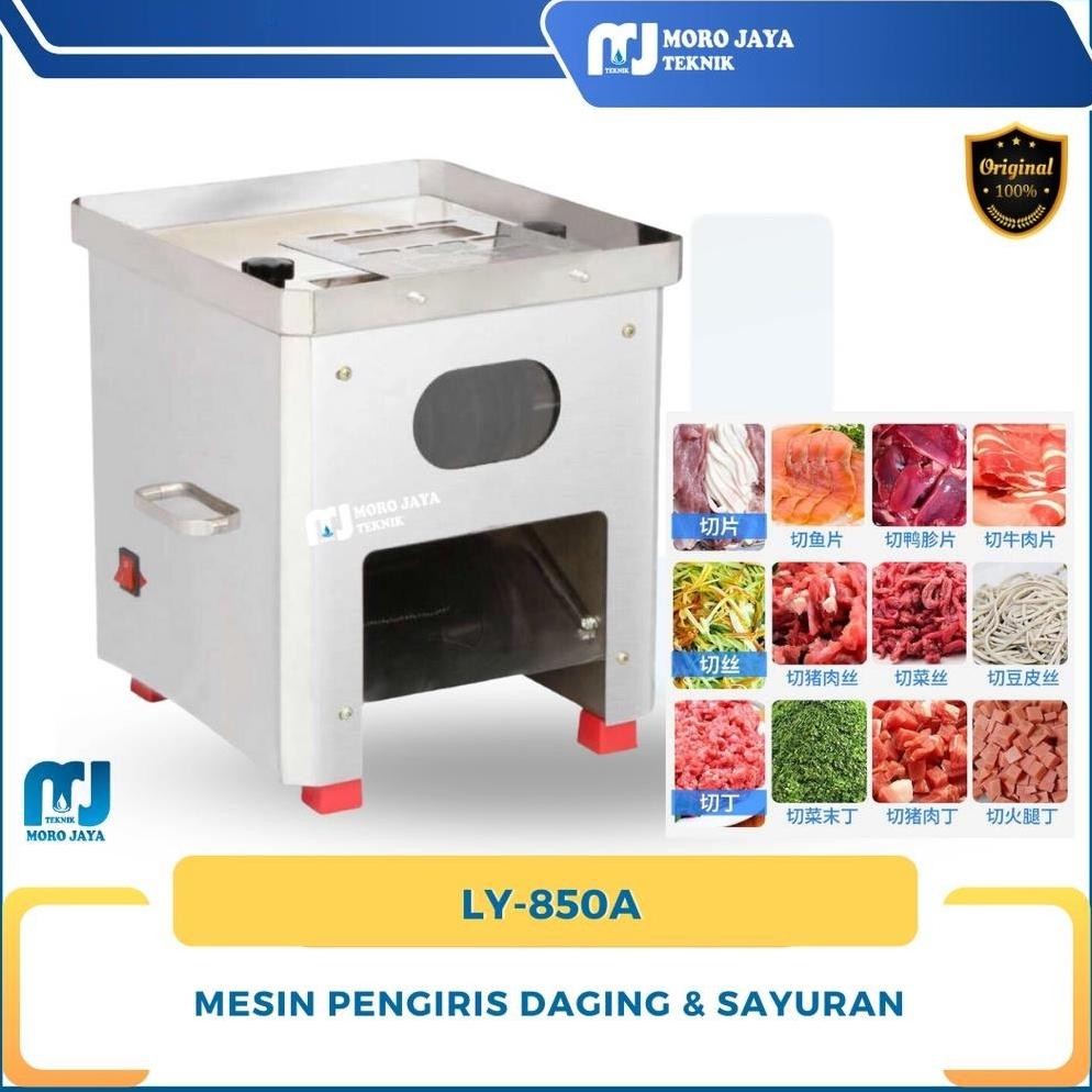 MESIN PEMOTONG DAGING / PENGIRIS SAYURAN OTOMATIS STAINLESS LY 850A