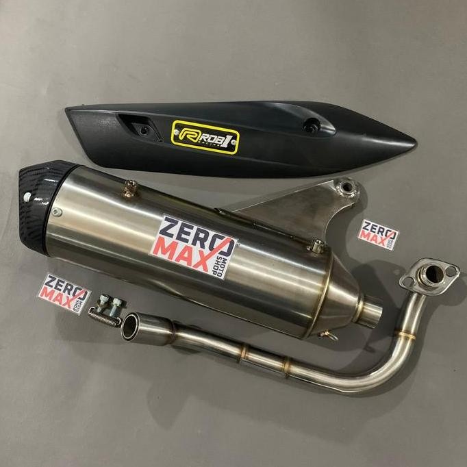 TERMURAH - Knalpot ROB1 Standar Racing Honda Beat POP Beat Street UP TO 2019