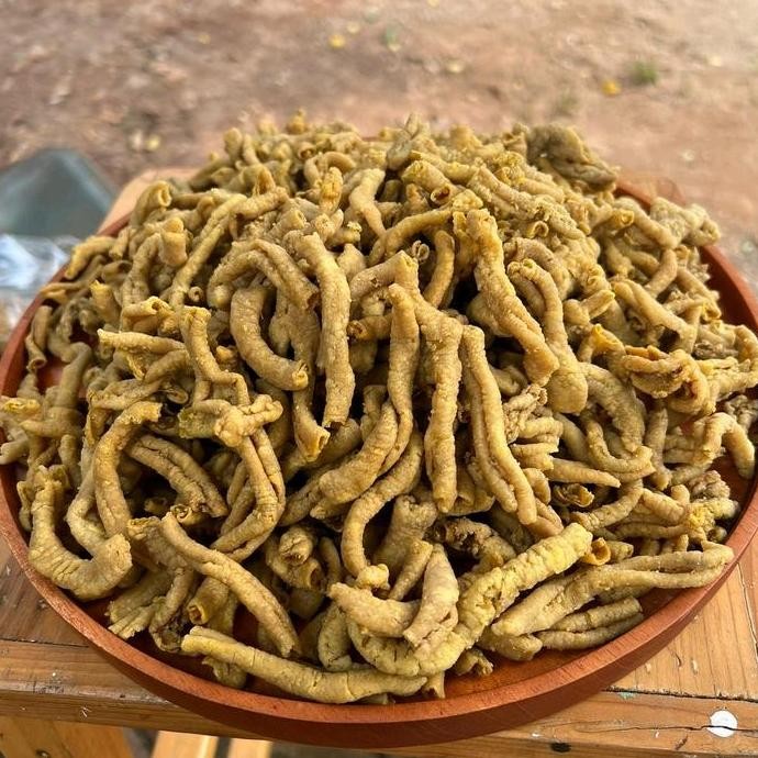 

New kripik usus ayam crispy 1kg food snacks keripik cemilan snack