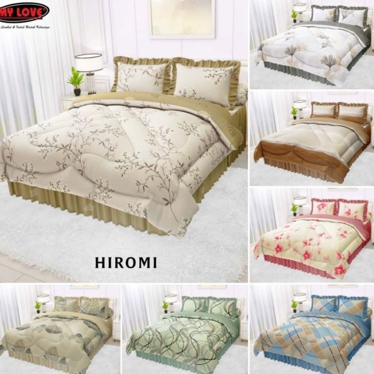 Bedcover My love Rumbai 180x200 / Bedcover Mylove Ukuran 180x200 Rumbai