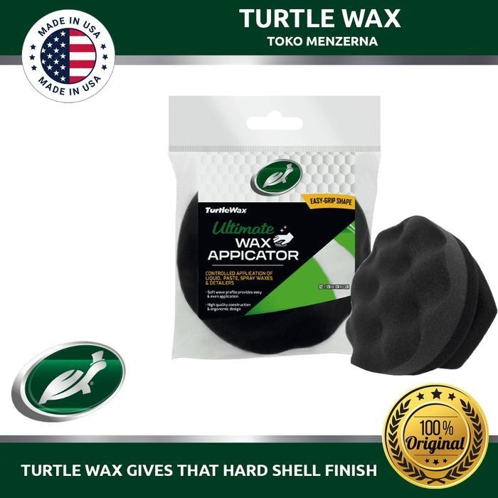 TERBARU Turtle Wax Ultimate Wax Applicator Spons Poles Mobil Motor Pengkilap