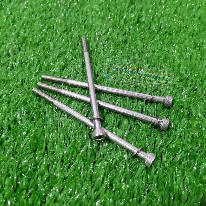 >*>*>*>*] 1 pcs Baut L stainless dinamo stater Megapro Tiger Revo Tirev Tilam Tiger Lama Baut Stenli