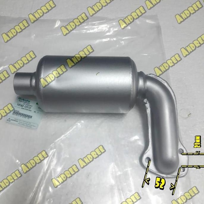 #@#@#@#@] Muffler Knalpot Silencer KND70A KND80 KND85DI KND90A KND95DI Original