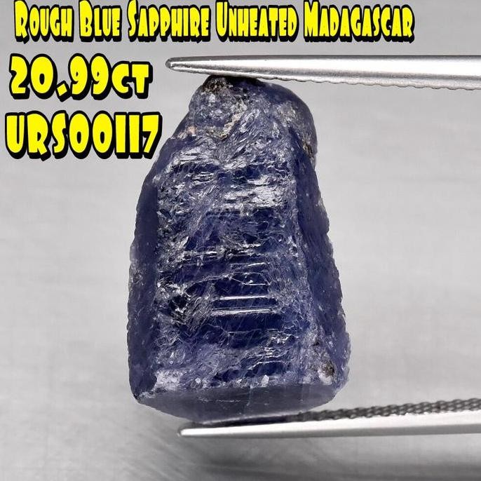 yang dicari] Rough Sapphire Safir Unheated Natural 0007