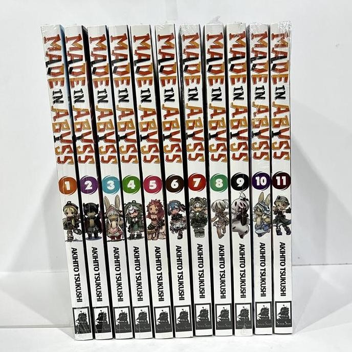 Made In Abyss Manga Set Vol 1-11 Akihito Tsukushi Komik English