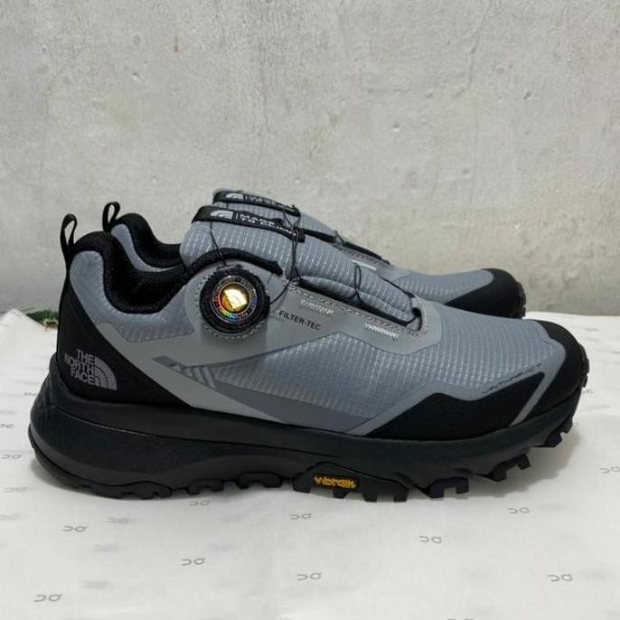 Sepatu North Face Ultra Fastpack 3 - Grey Black