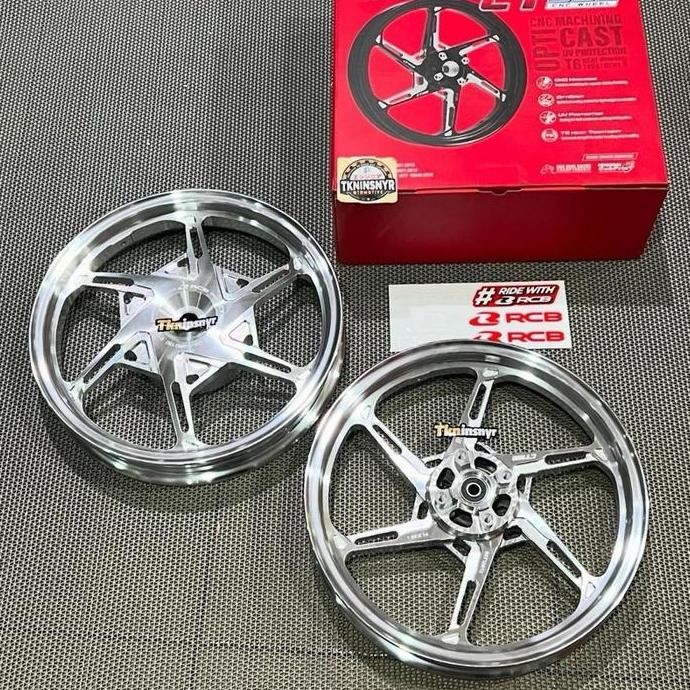 VELG RCB RACING BOY CT600 CNC WHEEL VARIO 125/150 / 160 CBS ALL SERIES PCX CBU ORIGINAL ORIGINAL DAN