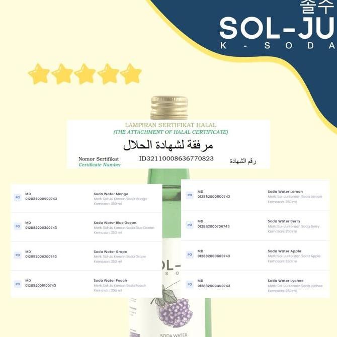 New MINUMAN SODA RASA BUAH 350 ml HALAL