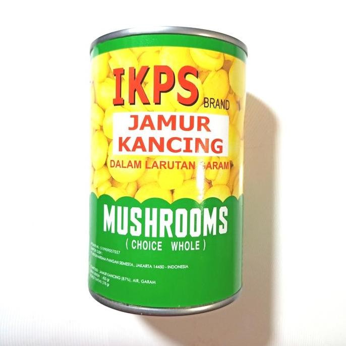 

New Jamur Kancing Kaleng IKPS Mushrooms (Choice Whole) Champignons
