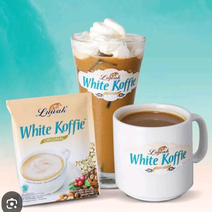 

New 1 Renceng (isi 10 sachet) WHITE KOFFE Luwak harga Rp 14.868.