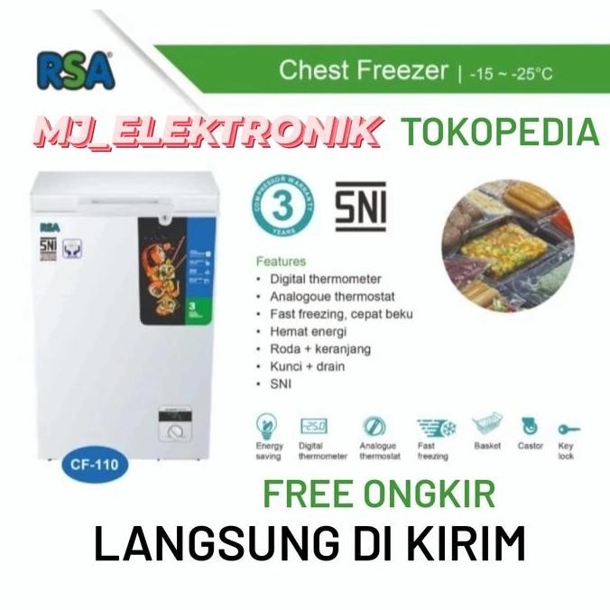 Freezer Rsa 100 Liter