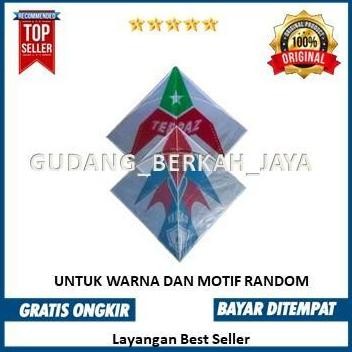 (Good) Diskon Layangan Aduan /Layang-Layang Mainan Tradisional - Motif Random