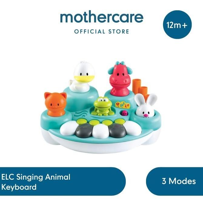 Elc Singing Animal Keyboard - Mainan Bunyi Piano Musik Bayi