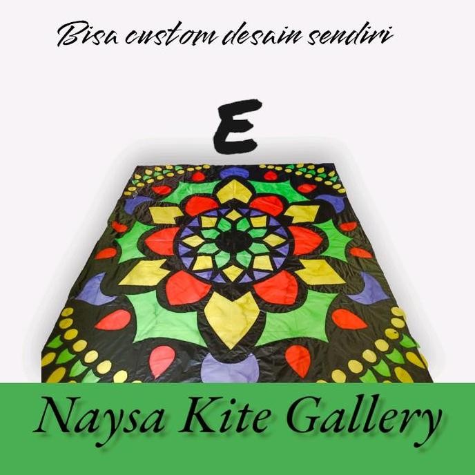 

(Good) Sampul plastik layangan motif mandala