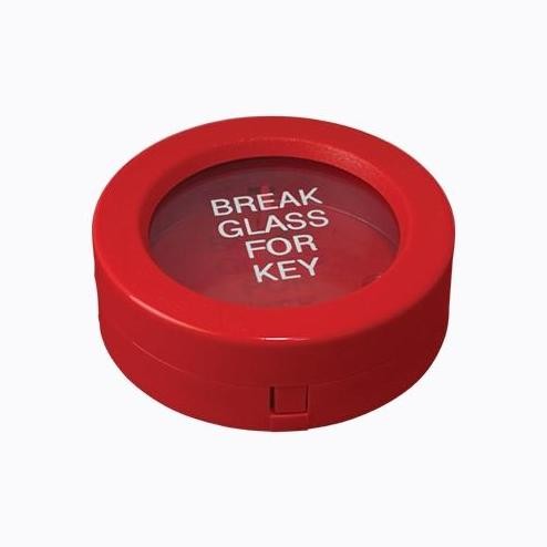 Ready  Emergency Break Glass Key Box / Kotak Kunci Darurat Warna Merah