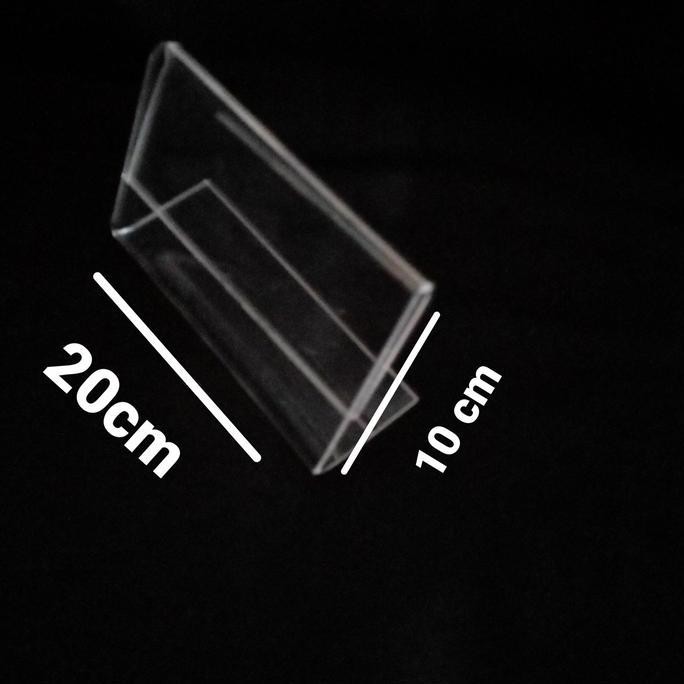 

Akrilik Papan Nama Meja/Name Tag 20 X 10 Cm