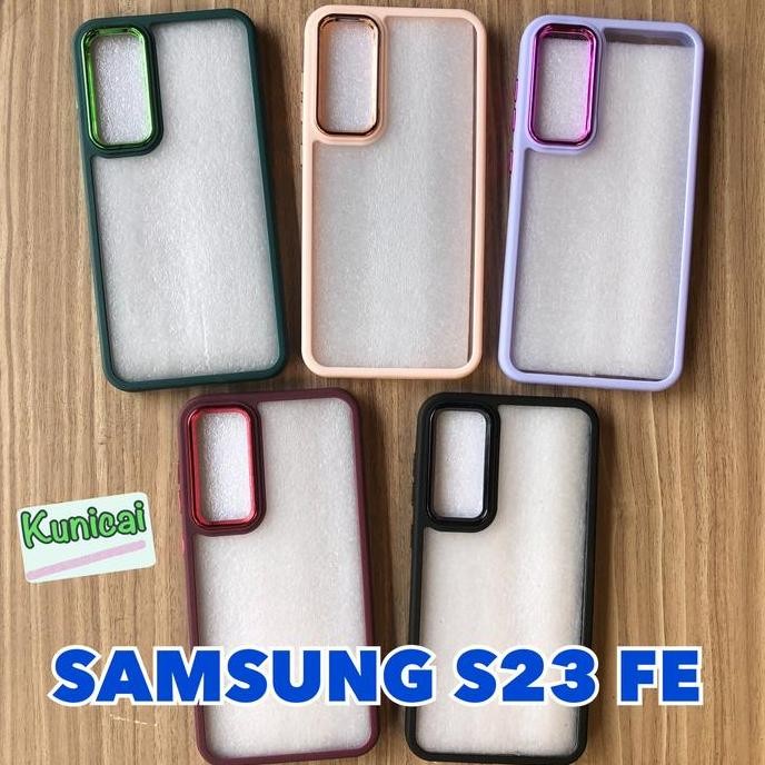 Ready  Casing SAMSUNG S23 FE Hybrid Clear Case S 23 S23FE Transparan Softcase