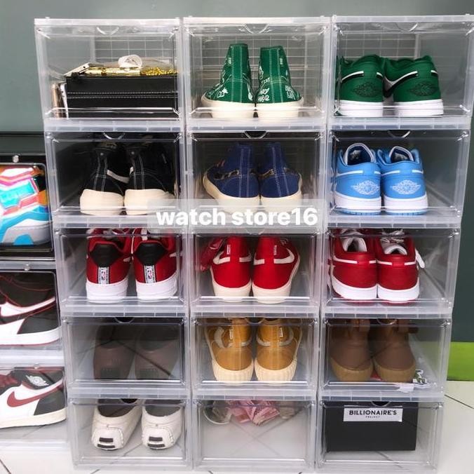 Box Sepatu Transparan
