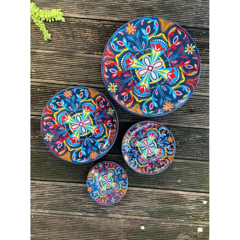 Set Walldecor Maroko Piring Keramik