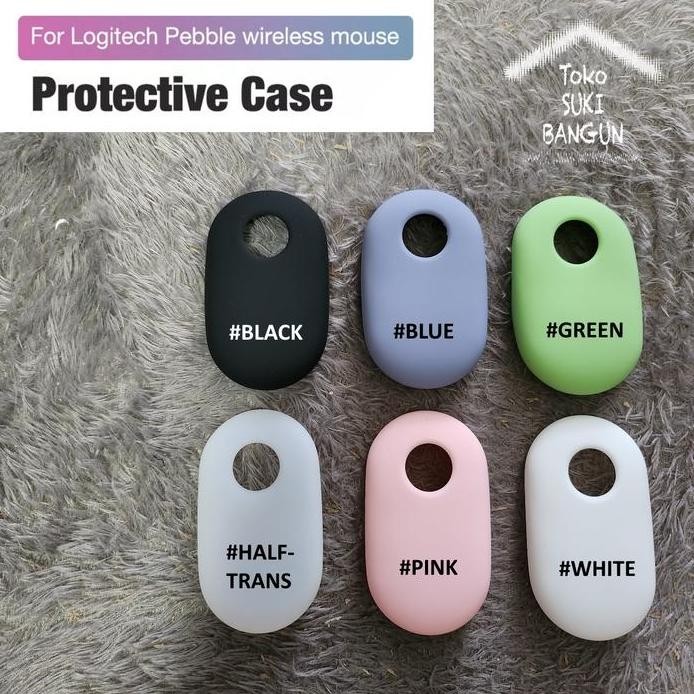 New  Case Mouse Logitech Pebble M350 Rubber CANDY Silicone Casing Cover Pouch Protector