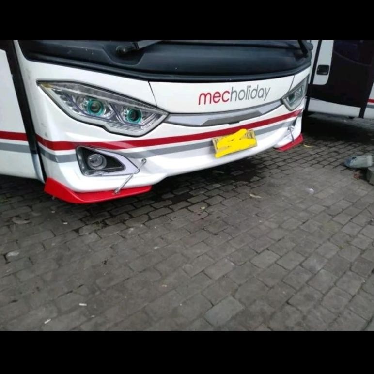 Murah Full Variasi Winglet Warna Lips Variasi Bemper Mobil Elf Truk/Engkel Bus Universal Diffuser Sa