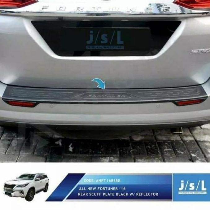 Sill Plate Pintu Belakang / List Pintu Belakang Injection Fortuner Vrz