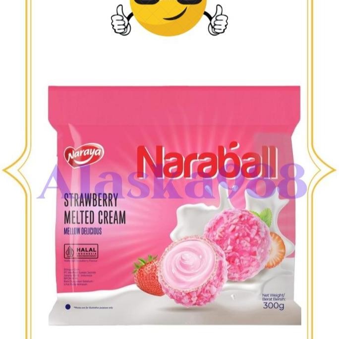 

New Naraya Naraball Melted Cream Ball Wafer / Naraball Wafer Ball