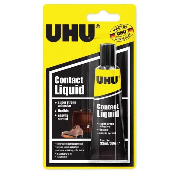 

Uhu Household Contact Liquid 33Ml Blister 137625N Lem