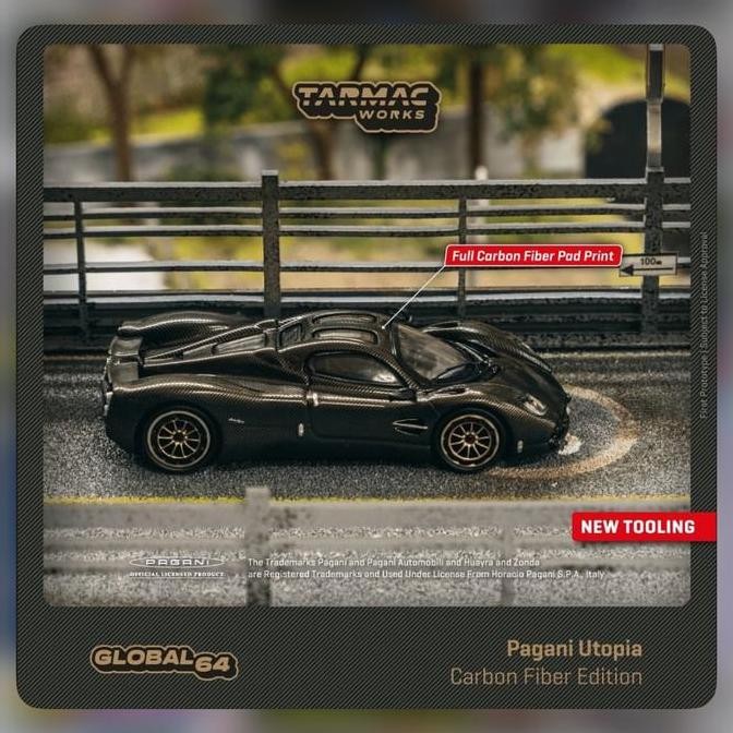 TARMAC PAGANI UTOPIA CARBON FIBER EDITION
