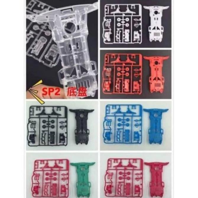 REP TAMIYA CHASIS SUPER 2 + GIRBOKS SET /CHASIS S2 TAMIYA