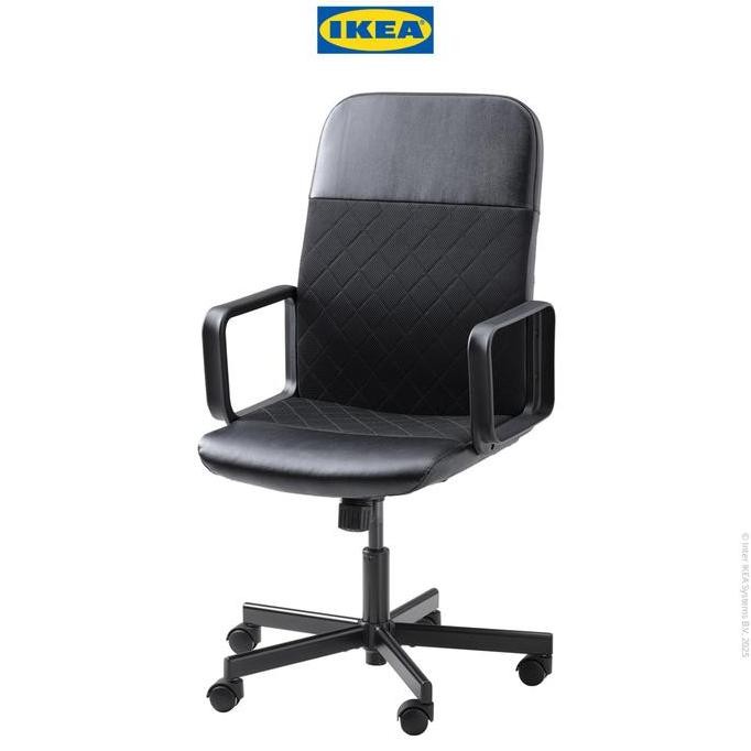 IKEA RENBERGET Kursi Kerja Putar Minimalis Hitam   Furniture