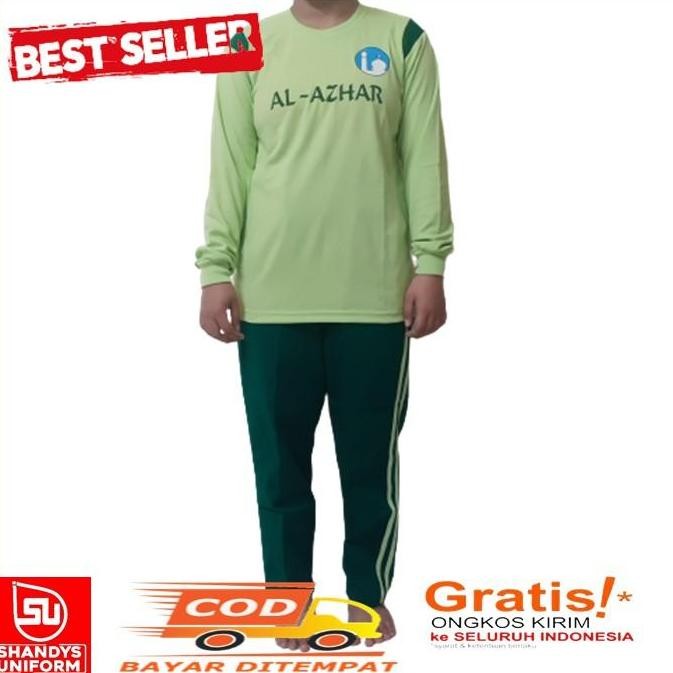 Shandys Uniform I Setelan Seragam Olahraga Sd Al-Azhar Lengan Panjang