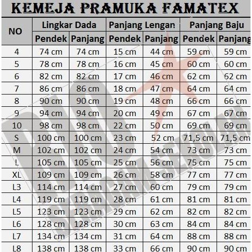 Baju Pramuka Smp Sma Penggalang / Penegak / Pembina Laki Tangan Pendek