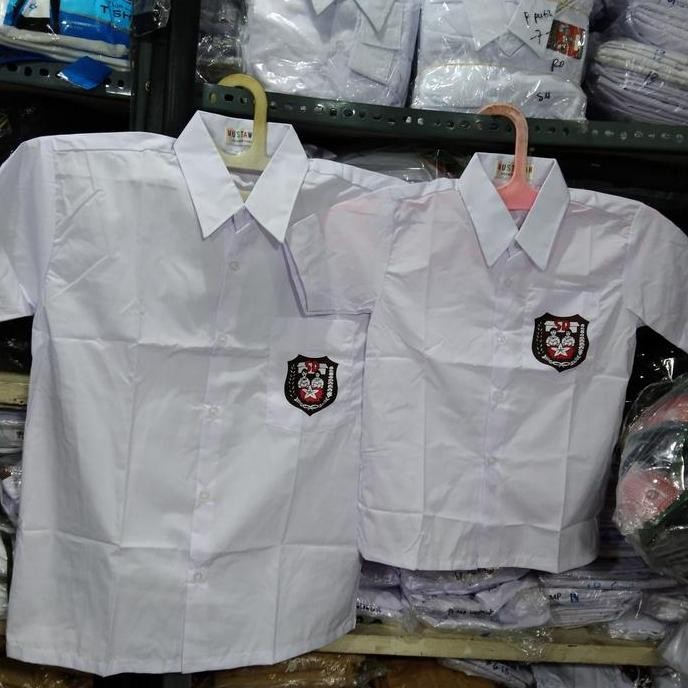 Baju Sd Merk Mustawah / Baju Seragam Sd / Baju Sekolah Sd
