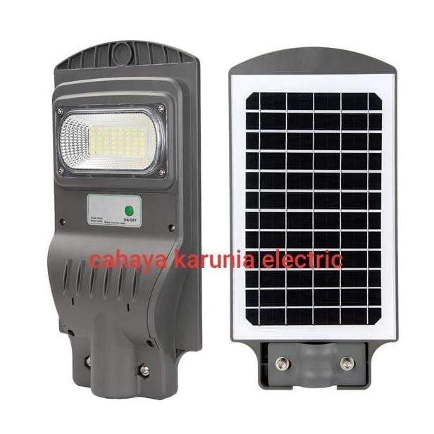 TERBARU - Lampu jalan pju tenaga surya solar cell 30 watt LED + remote