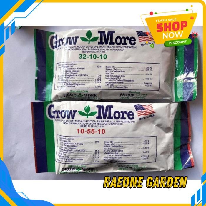 BUNGA ANGGREK POT CANTIK PAKET 2PUPUK GROWMORE DAUN DAN BUNGA TERMURAH