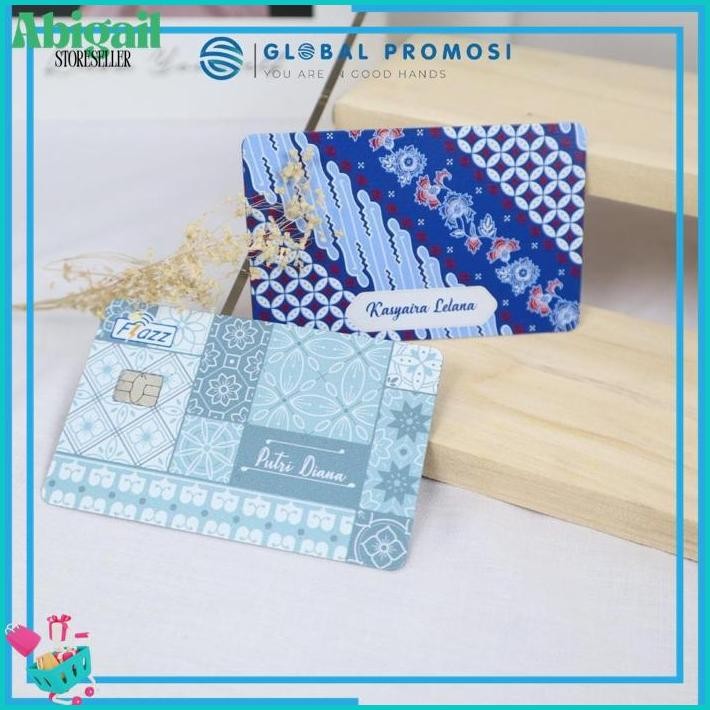 Harga Grosir eMoney / Brizzi / Flazz Gen 2 / TapCash / E-Toll Mandiri Custom Cetak Print UV Design B