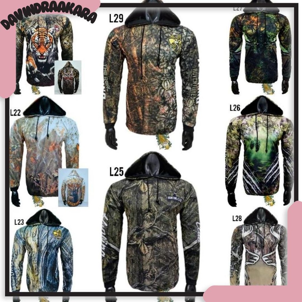 Diskon JERSEY CAMOFLASE ,KAOS BERBURU ,BAJU HUNTING ,CAMO MURAH ,PASER