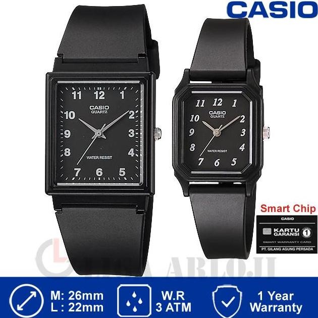 CASIO MQ-27-1BDF & LQ-142-1BDF Jam Tangan Analog Couple / Pasangan