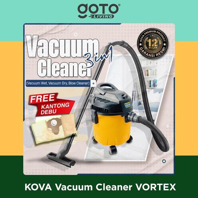 TERMURAH - Kova Vacuum Cleaner 3 in 1 Vacuum Sedot Debu