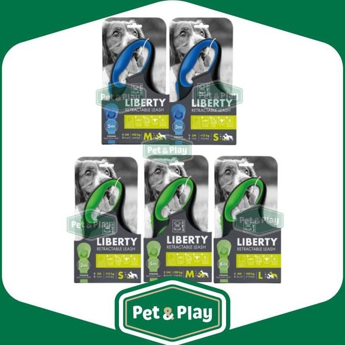 M-Pets Liberty Dog Retractable Leash / Dog Leash