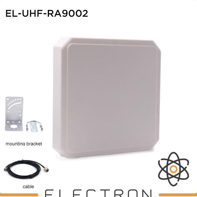 TERBARU - EL-UHF-RA9002 9dBi Circular Antenna N for TNC Fixed Reader Writer