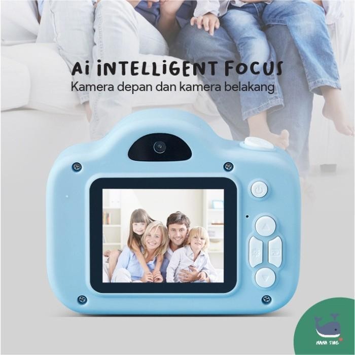 FPS Mainan Kamera Anak HD Dual Camera Kids Pastel Selfie Kids Photo