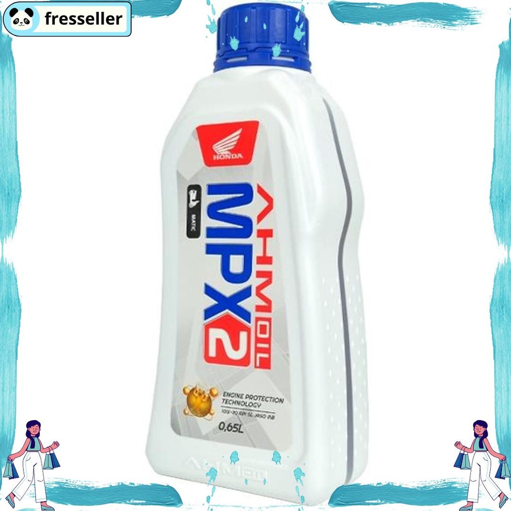 Grosir Oli Motor AHM Oil MPX2 0.65 L 10W-30 Matic 110 cc