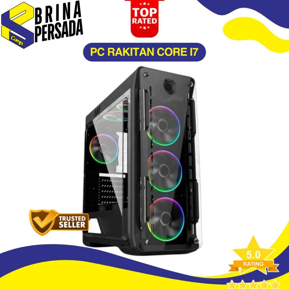 NEW PC Rakitan Core i7 12700F Untuk Desain, Video Editing & Game